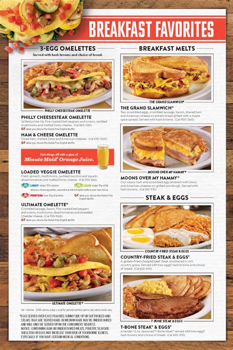 dennys menu